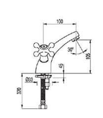 Bateria umywalkowa Max-Tres